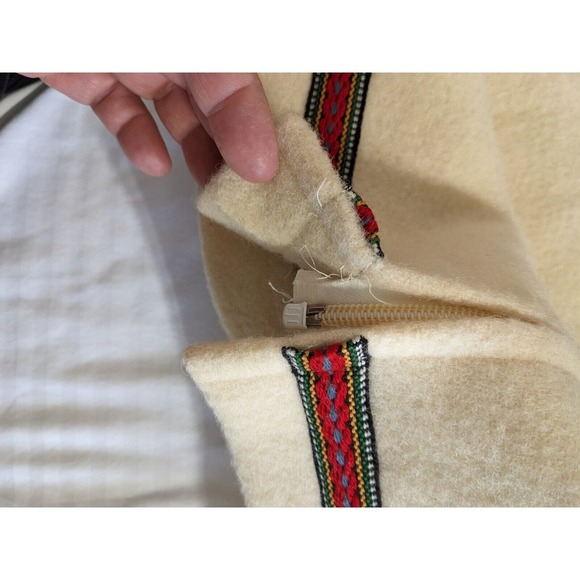 Firda Clasp Wool Sweater A.S Evebofoss Sandane Norway Women Vintage Nordic 38 - Picture 6 of 16